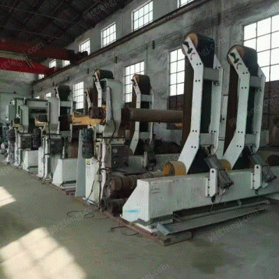 出售意大利亞賽力產(chǎn)2400型新月型高速衛(wèi)紙機(jī)車(chē)速1800米/分鐘全套